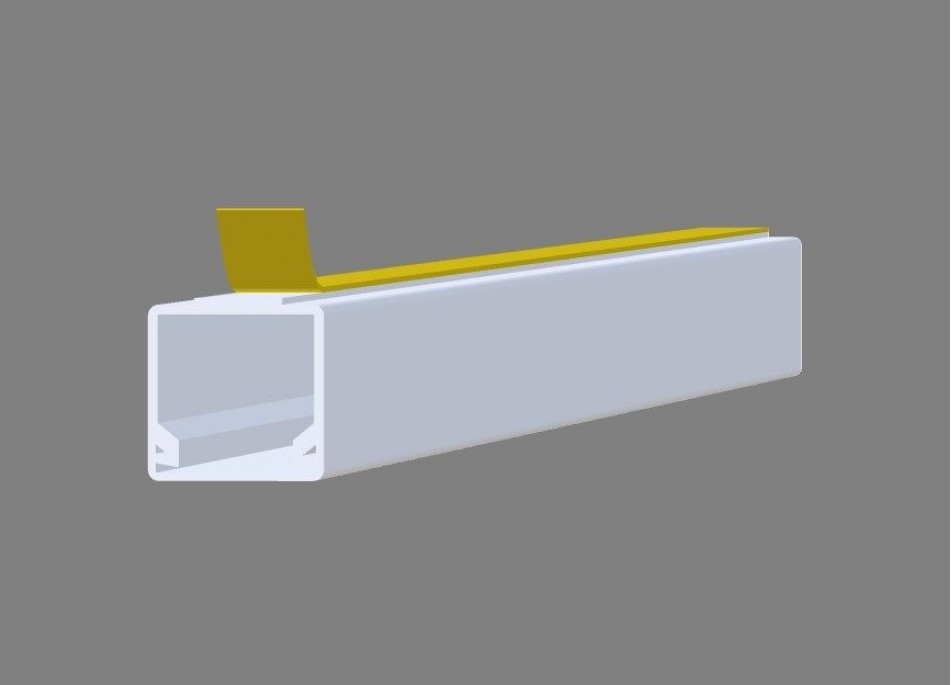 16X16MM Yapışkan Bantlı Kablo Kanalı