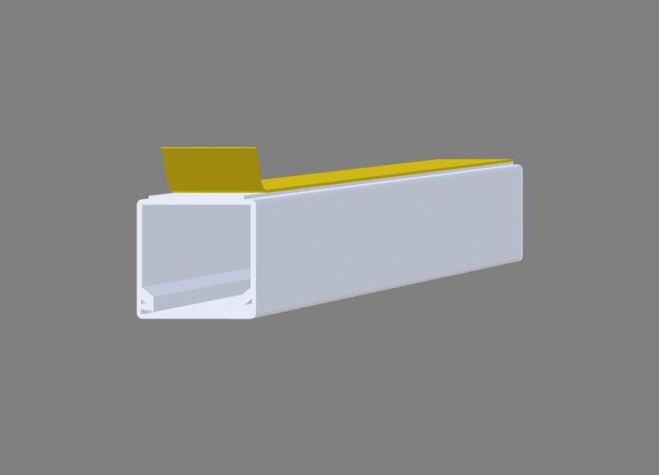 20X20MM Yapışkan Bantlı Kablo Kanalı