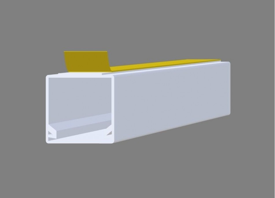 25X25MM Yapışkan Bantlı Kablo Kanalı