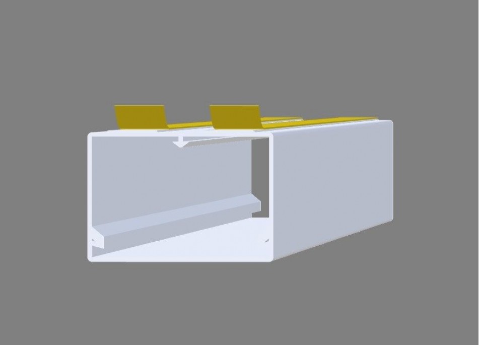 60X40MM Yapışkan Bantlı Kablo Kanalı